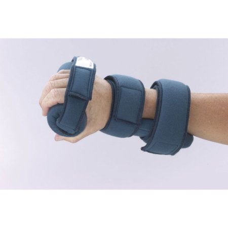 Picture of Finger / Thumb Contracture Splint SoftPro™ Grip Adult Large Hook and Loop Strap Closure Right Hand Blue55477505