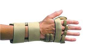 Picture of Wrist / Hand Night Splint 3pp® Comforter™ Cotton / Neoprene / Thermoplastic Right Hand Beige Small51386/NA/RS