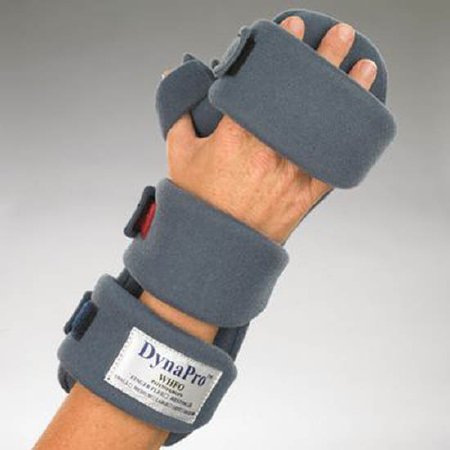 Picture of Finger Orthosis DynaPro™ Finger Flex Adult Medium Hook and Loop Strap Closure Right Hand Blue081498666