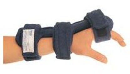 Picture of Dorsal Hand Orthosis ComfySplints™ Terry Cloth Right Hand Blue One Size Fits Most64326/NA/RT