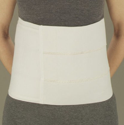 Picture of Abdominal Binder DeRoyal® Small / Medium Hook and Loop Closure 30 to 45 Inch Waist Circumference 9 Inch Adult13991000