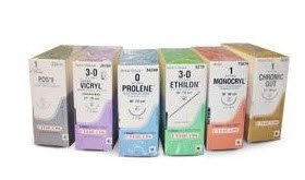 Picture of Suture without Needle Perma - Hand™ SUTUPAK™ Braided Silk Nonabsorbable Coated Size 0 24 Inch SutureSA76G