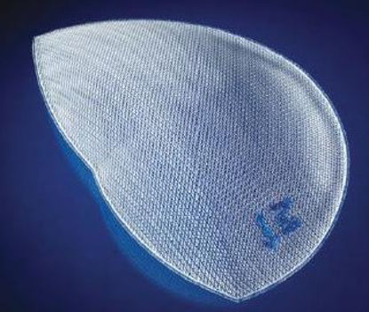 Picture of Laparoscopic Inguinal Hernia Repair Mesh 3DMAX™ Nonabsorbable Polypropylene Monofilament 4 X 6 Inch Large Style White Sterile0115311