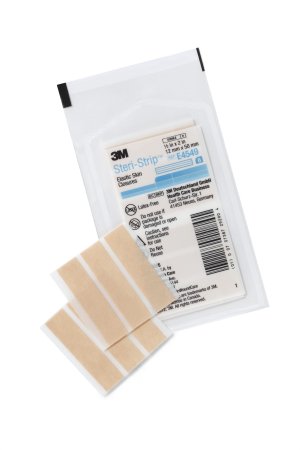 Picture of Skin Closure Strip Steri-Strip™ Elastic 1/2 X 2 Inch Nonwoven Material Flexible Strip TanE4549