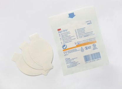 Picture of Wound Closure System Steri-Strip™ Wound Closure System 1/2 X 1-7/8 Inch Nonwoven Material Reinforced Strip WhiteW8514