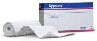 Picture of Plaster Bandage Gypsona® S 5 Inch X 12 Foot Elastic / Plaster of Paris White30-7325
