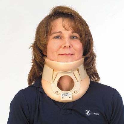 Picture of Cervical Collar Serpentine Contoured / Firm Density Adult Small One-Piece 3 Inch Height 16-1/2 Inch Neck Circumference00073700200