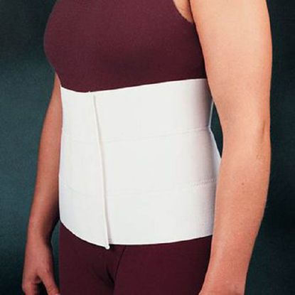 Picture of Abdominal Binder Medium Hook and Loop Closure 45 to 62 Inch Waist Circumference 12 Inch Adult55476302