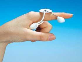 Picture of Extension Assist Finger Spring LMB Medium White5391