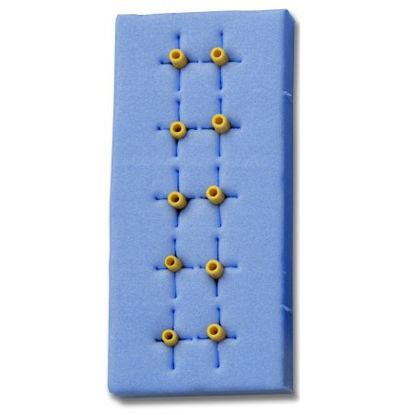 Picture of Suture Bootie Yellow Vinyl 10 Booties051003PBX