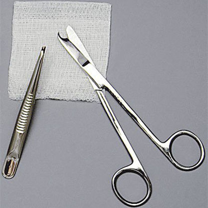 Picture of Suture Removal Tray Sklar Design Metal Scissor Style Handle96-4420
