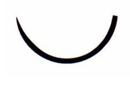 Picture of Suture with Needle Coated Vicryl™ Rapide Absorbable Coated Undyed Suture Braided Polyglactin 910 Size 3 - 0 27 Inch Suture 1-Needle 26 mm Length 1/2 Circle Taper Point NeedleVR416