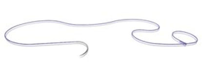 Picture of Antibacterial Suture with Needle STRATAFIX™ Symmetric PDS® Plus Absorbable Uncoated Violet Suture Monofilament Polydioxanone with Irgacare MP Antibacterial Suture Size 1 45 cm Suture 1-Needle 40 mm Length 1/2 Circle Taper Point NeedleSXPP1A405