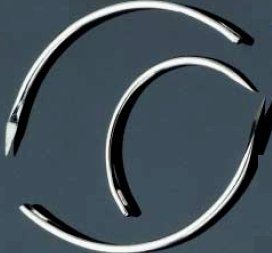 Picture of Suture Needle Anchor™ 9/16 Circle Taper Point Needle Orthopedic Type Size 5 Needle1869-5DC