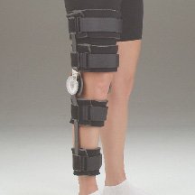 Picture of Knee Brace DeRoyal® Loop Lock Closure 17 to 23 Inch Circumference Left or Right KneeKB5000-01