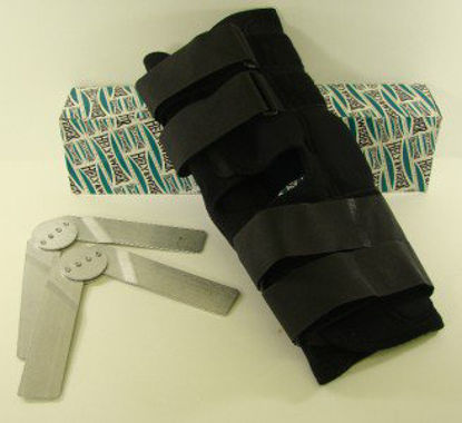 Picture of Knee Brace Knapp™ Medium 14 to 16 Inch Circumference 16 Inch Length Left or Right Knee5658-BLK-M