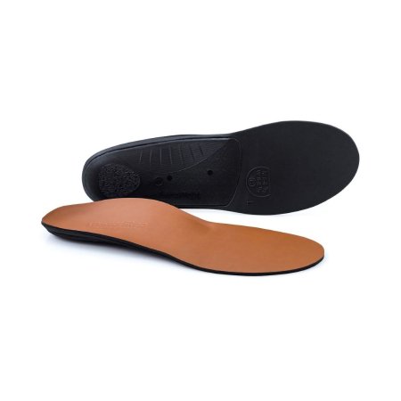 Picture of Powerstep® Pinnacle Dress Insole Full Length Size C Polypropylene / EVA / Nylon / VCT® Foam Black / Brown Male 6 to 6-1/2 / Female 8 to 8-1/25022-01C