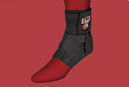 Picture of Ankle Brace Swede-O® Strap Lok® Large Strap Closure Left or Right FootAKL-6334-BK-LRG