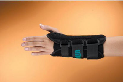 Picture of Wrist Brace Uno-WHO® Foam / Nylon / Polyester Right Hand Black One Size Fits Most428-RT