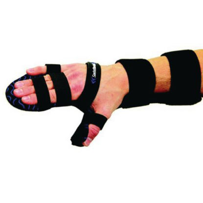 Picture of Hand Contracture Orthosis SaeboStretch® Elastic Right Hand Black Medium081555135