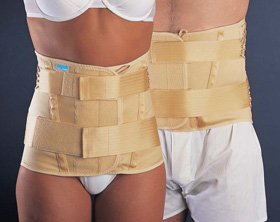 Picture of Lumbar Support AliMed® Medium Front Closure 33-2/5 to 37-2/5 Inch Waist Circumference @#$USER_ATTR$#@64605/NA/MD