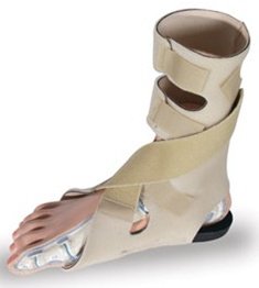 Picture of Foot Drop Brace FREEDOM® Soft Small Hook and Loop Strap Closure Size 6 to 7-1/2 Right Foot64105/NA/RT