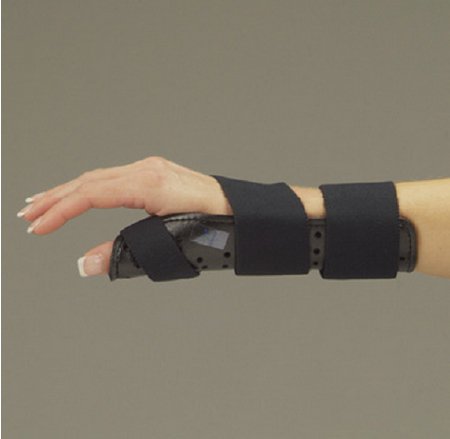 Picture of Thumb Spica Small / Medium Stretch Loop Strap Left Hand Black343S/ML