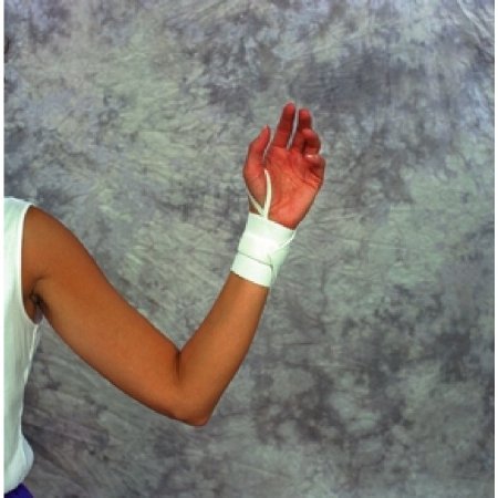 Picture of Wrist Support Wraparound / Wristlet Elastic Left or Right Wrist White Medium1303 WHI MD