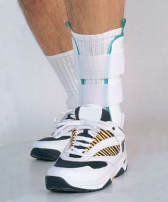 Picture of Ankle Support Alimed® One Size Fits Most Hook and Loop Closure Left or Right Foot62849
