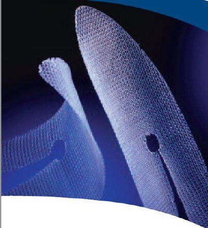 Picture of Inguinal Hernia Repair Mesh Bard® Mesh Pre-Shape Nonabsorbable Polypropylene Monofilament 1-4/5 X 4 Inch Rectangle with Spermatic Cord Opening Style White @#$STERILITY_ATTR$#@0112710