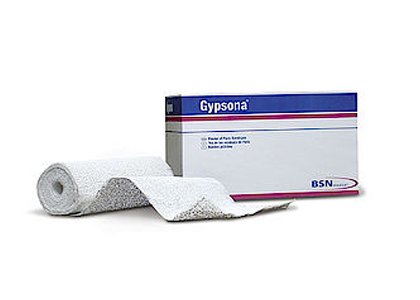 Picture of Plaster Bandage Gypsona® S 4 Inch X 15 Foot Plaster of Paris White13620