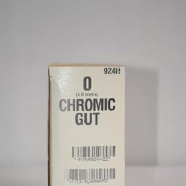 Picture of Suture with Needle Absorbable Uncoated Undyed Suture Chromic Gut Size 0 36 Inch Suture 1-Needle 36 mm Length 1/2 Circle Taper Point Needle924H