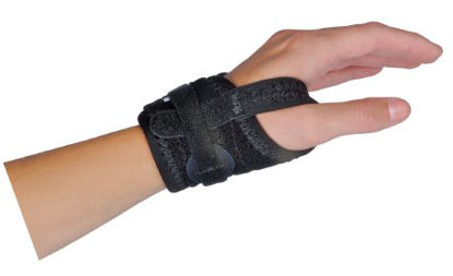 Picture of Thumb Splint CMC Controller™ Medium / Large Left Hand Black3801-BLK-M/L