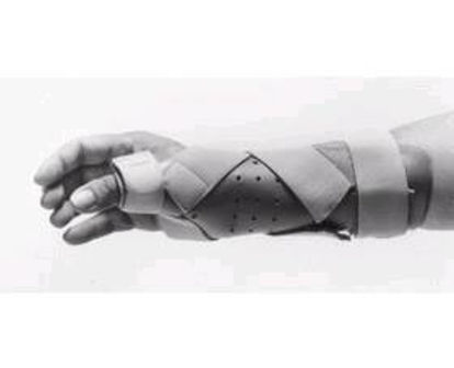 Picture of Thumb Splint Freedom® Medium / Large Hook and Loop Closure Left Hand Beige / Blue5834