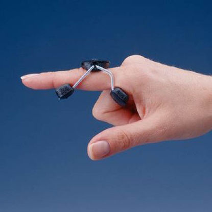 Picture of Extension Finger Splint Rolyan® Sof-Stretch® Small Right Hand White55328102