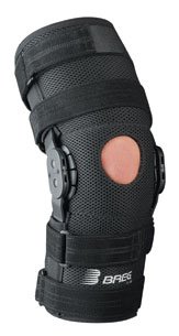 Picture of Knee Brace RoadRunner® X-Large Wraparound / Hook and Loop Strap Closure 24 to 27 Inch Circumference Left or Right Knee14155