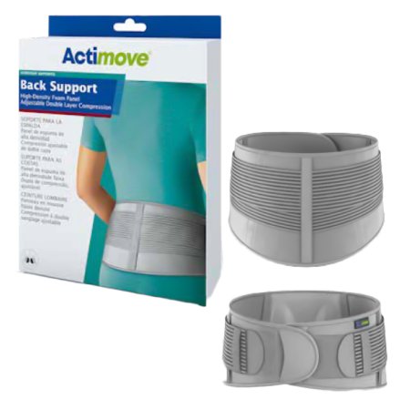 Picture of Back Support with Double Layer Compression Actimove® Everyday Supports Large / X-Large Hook and Loop Closure 37 to 45 Inch Waist Circumference @#$USER_ATTR$#@7345031