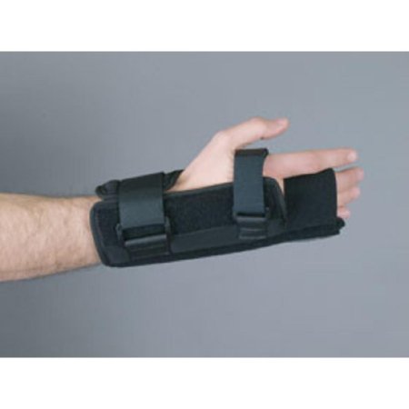 Picture of Wrist Splint with MP Block Freedom® Comfort™ Fabric / Foam Left Hand Black Small / Medium5911