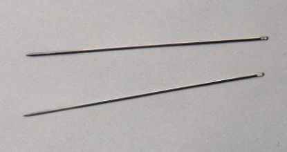 Picture of Suture Needle Richard-Allan® Straight Cutting Edge Needle Keith Abdominal Type Size 7 Needle213407