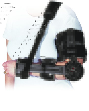 Picture of Hinged Arm Extender Brace Breg® Hook and Loop Strap Closure One Size Fits MostAE021200