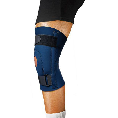 Picture of Knee Support Large Pull-On / Hook and Loop Strap Closure Left or Right Knee9074 NAV LG