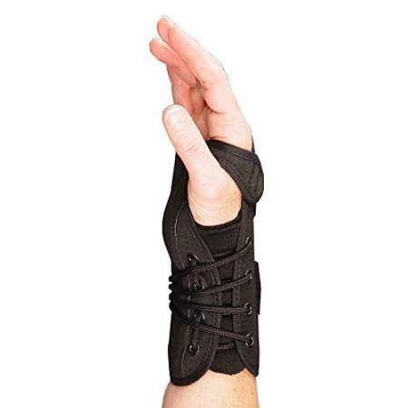 Picture of Wrist Brace Sammons Preston® Aluminum / Flannel Right Hand Black X-Large081572411