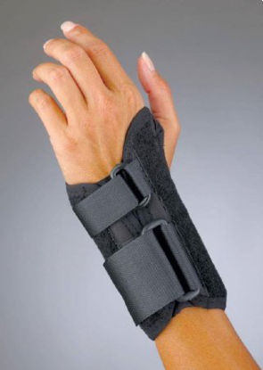 Picture of Wrist Splint FLA ProLite® Low Profile Foam / Polyester / Spandex Right Hand Black Large22-470LGBLK