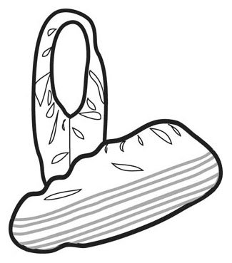 Picture of Suture Needle Anchor™ 9/16 Circle Taper Point Needle Orthopedic Type Size 8 Needle1869-8DC