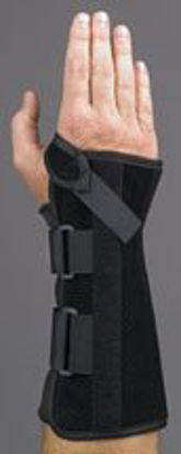 Picture of Wrist Brace V-Strap™ Aluminum / Felt / Vetstretch Left Hand Black Large223265