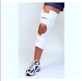 Picture of Knee Immobilizer Deluxe Medium Loop Lock Closure 20 Inch Length Left or Right Knee462-0014-40