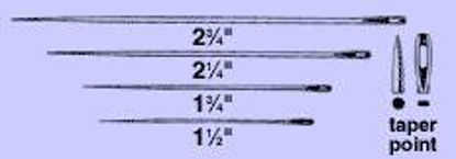 Picture of Suture Needle Anchor™ Straight Taper Point Needle Intestinal Type Size 1-1/2 Needle1843-1.5DC
