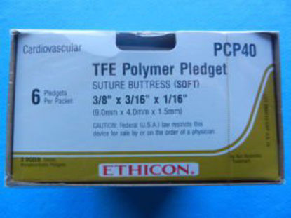 Picture of Cardiovascular Pledget Soft, 9.5 Inch X 4.8 Inch X 1.5 Inch mm, SterilePCP40