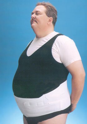 Picture of Obesity Support Belt AliMed® 65 to 75 Inch Waist Circumference @#$USER_ATTR$#@6758