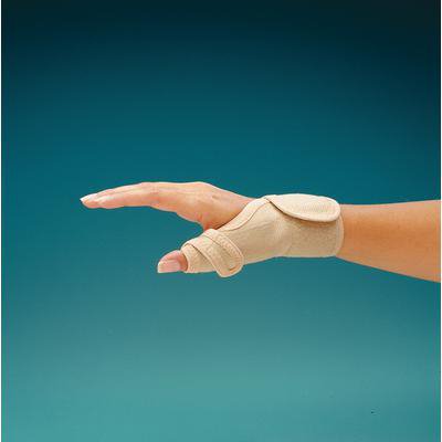 Picture of Thumb Splint Rolyan® Gel Shell™ X-Small Right Hand BeigeA599002